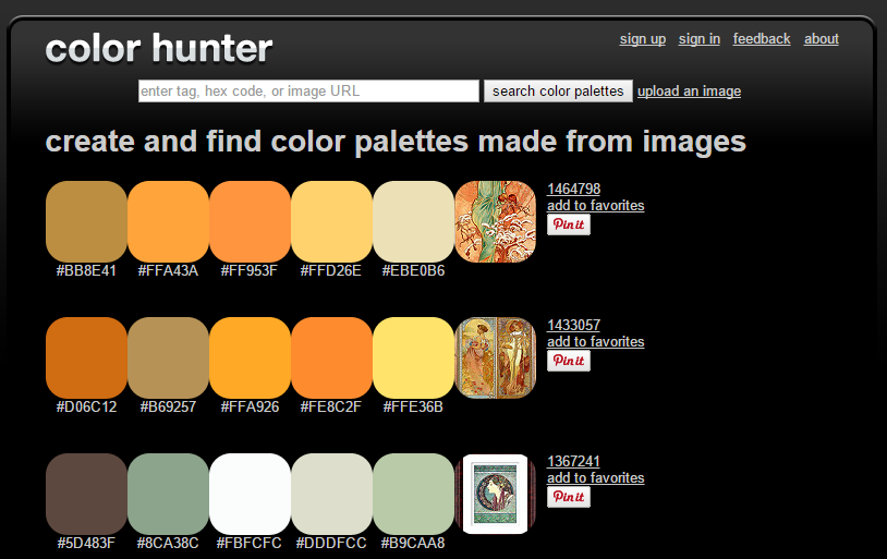 color hunt